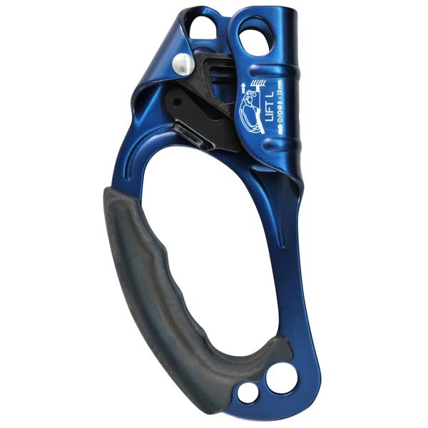 Kong Ascender - Left Hand (Blue) | Rope Clamp for Climbing &amp; Rigging