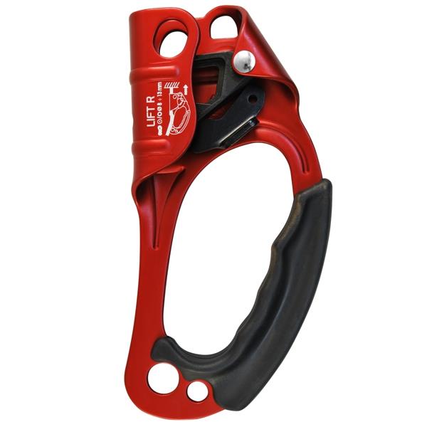 Kong Ascender - Right Hand (Red) | Rope Clamp for Climbing &amp; Rigging