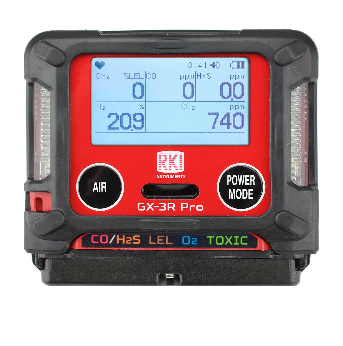 GX-3R Pro 5-Gas Monitor with Wireless Communication