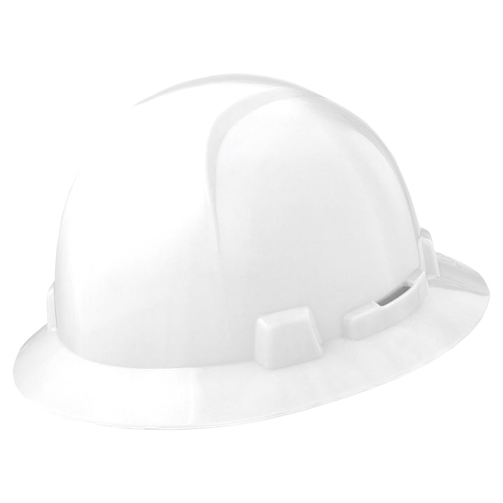 HBFE-7W Briggs Full Brim (White)  ANSI-E, TYPE 1