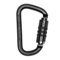 USR-12-CTLM-BK ProClimb Twist Lock Modified D Steel Carabiner